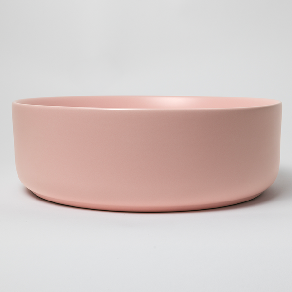 Alma Nashi Matte Pink Circle Basin