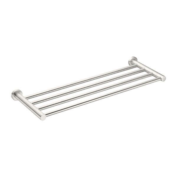 Nero Mecca Towel Rack Brushed Nickel