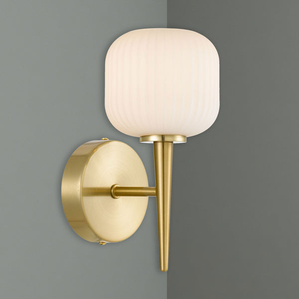 Telbix Bobo 1 Wall Light Antique Gold