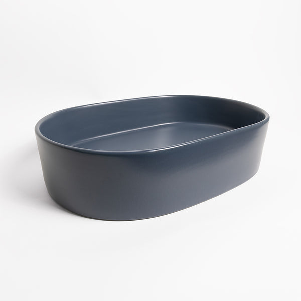 Alma Petra Pill Matte Blue Basin