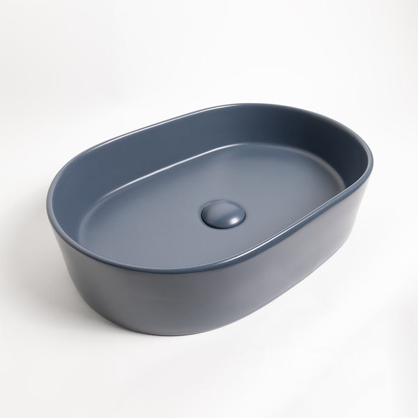 Alma Petra Pill Matte Blue Basin