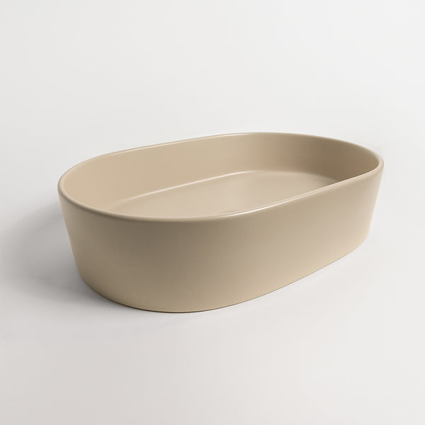 Alma Petra Pill Matte Ecru Sand Basin
