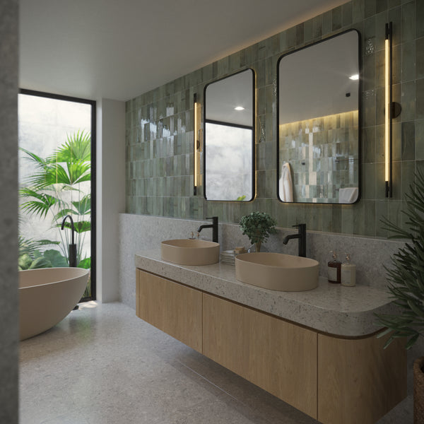 Alma Petra Pill Matte Ecru Sand Basin