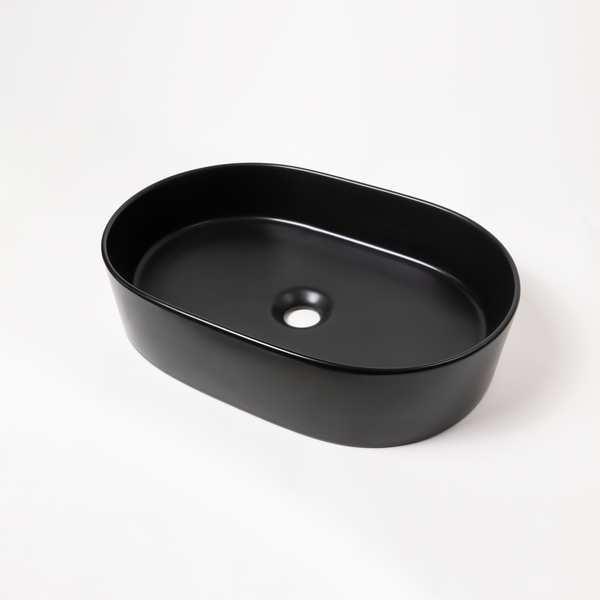 Alma Peyton Matte Black Pill Basin