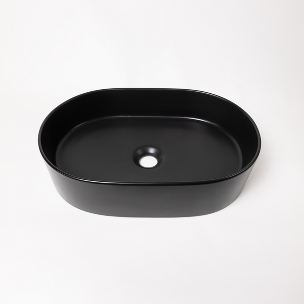 Alma Peyton Matte Black Pill Basin