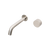 Alma Brushed Nickel Progressive Circle and Wall Spout Set