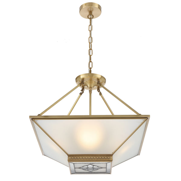 Telbix Bracci Pendant CTC Brass