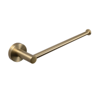 Alma Farina 255 Hand Towel Rail Brushed Brass Gold