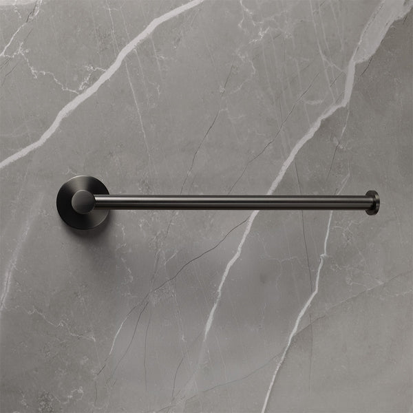 Alma Farina 255 Hand Towel Rail Brushed Gunmetal
