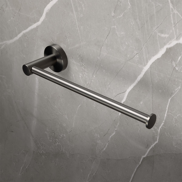 Alma Farina 255 Hand Towel Rail Brushed Gunmetal