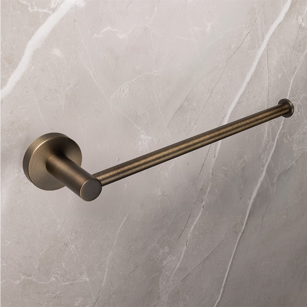 Alma Farina 255 Hand Towel Rail Brushed Vintage Antique Brass