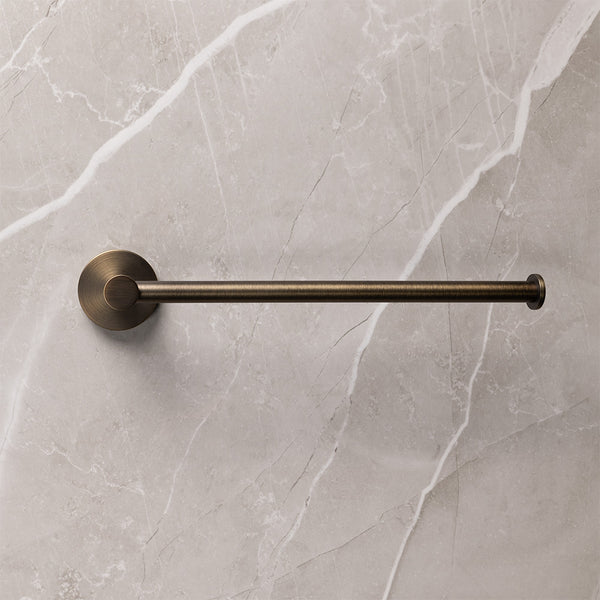 Alma Farina 255 Hand Towel Rail Brushed Vintage Antique Brass