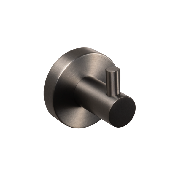 Alma Farina Robe Hook Brushed Gunmetal