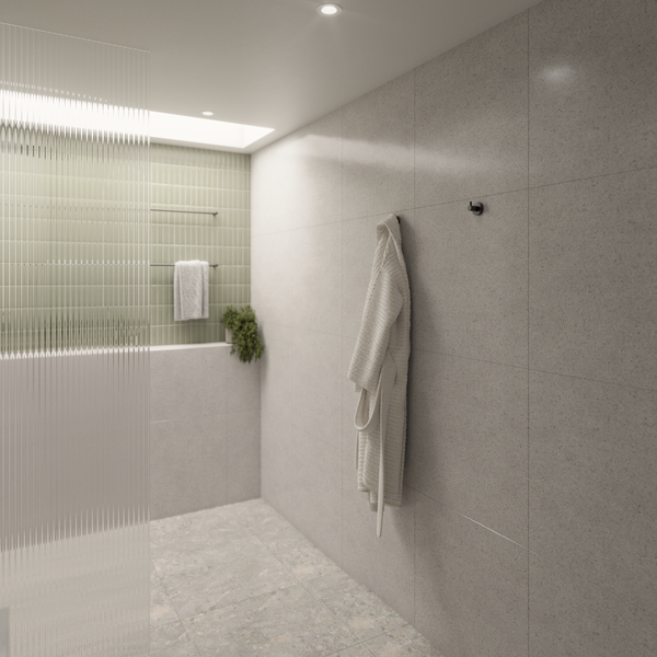 Alma Farina Robe Hook Brushed Gunmetal