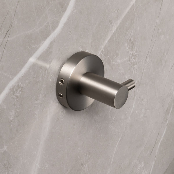 Alma Farina Robe Hook Brushed Nickel