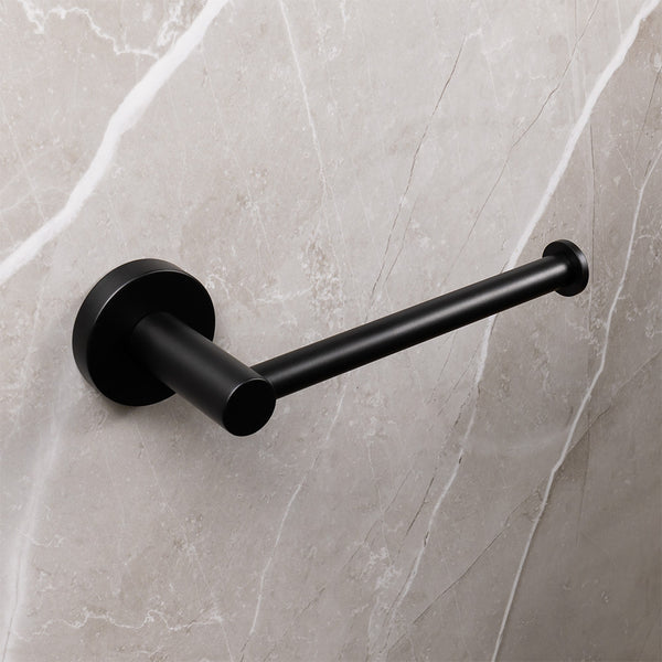 Alma Farina Toilet Roll Holder Matte Black