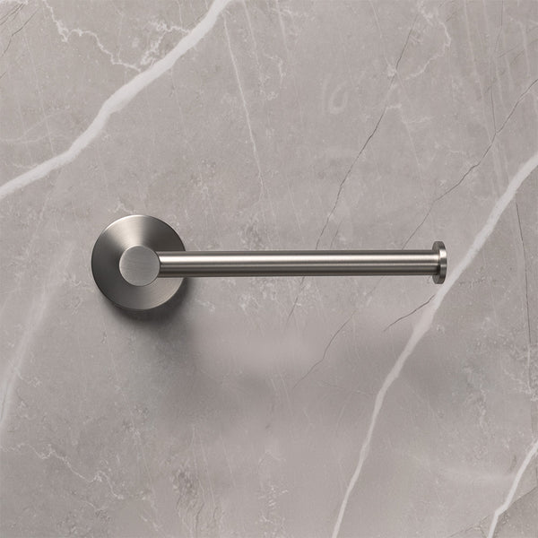 Alma Farina Toilet Roll Holder Brushed Nickel