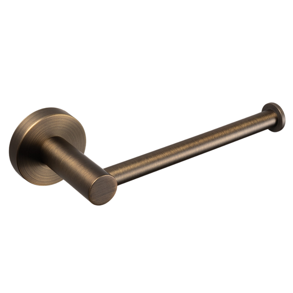 Alma Farina Toilet Roll Holder Brushed Vintage Antique Brass