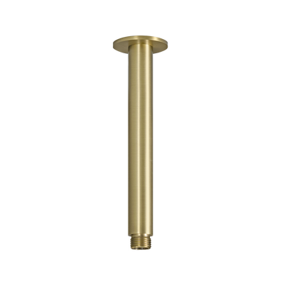 Mira Brushed Brass Gold Ceiling Shower Arm