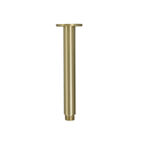 Alma Mira Brushed Brass Gold Ceiling Shower Arm