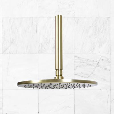 Mira Brushed Brass Gold Ceiling Shower Arm