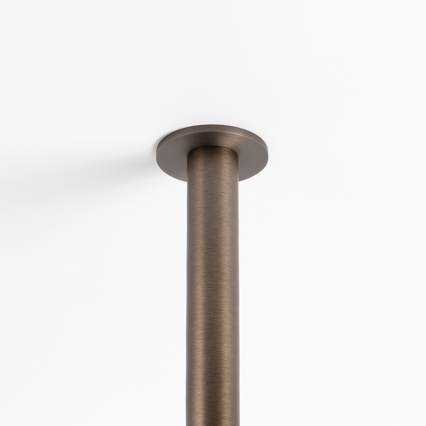 Alma Mira Brushed Vintage Antique Brass Ceiling Shower Arm