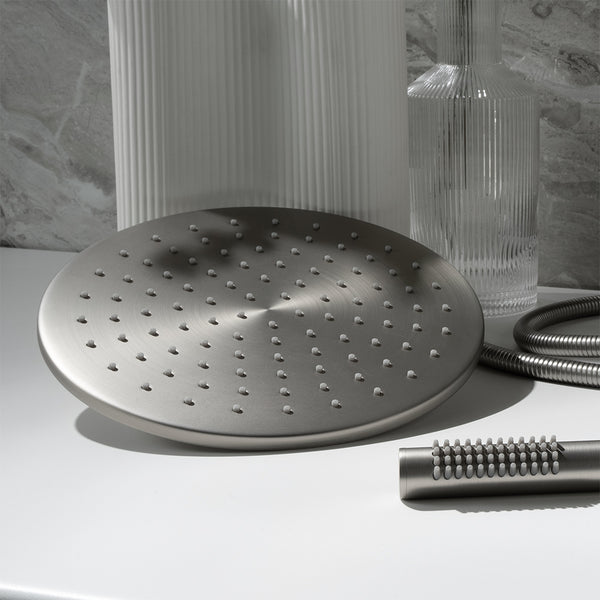 Alma Mira 250mm Brushed Nickel Shower Head