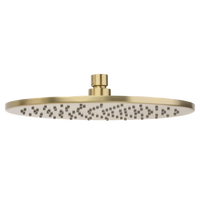 Alma Mira 250mm Brushed Brass Gold Shower Head