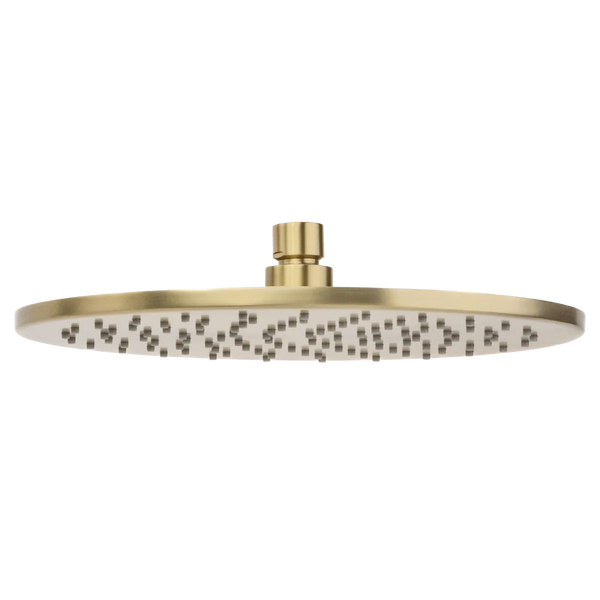 Mira 250mm Brushed Brass Gold Shower Head