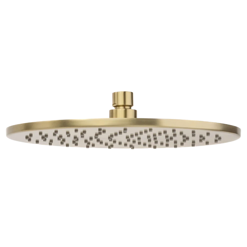 Mira 250mm Brushed Brass Gold Shower Head