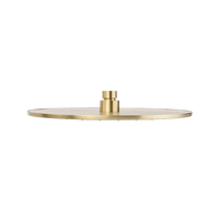 Mira 250mm Brushed Brass Gold Shower Head