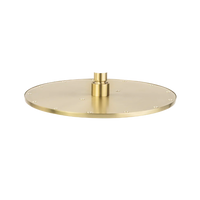 Mira 250mm Brushed Brass Gold Shower Head