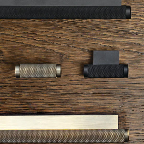 Momo Handles Momo Brighton Solid Brass T Knob 50mm Matte Black