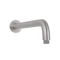 Alma Mira Brushed Nickel Curved Shower Arm