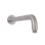 Alma Mira Brushed Nickel Curved Shower Arm