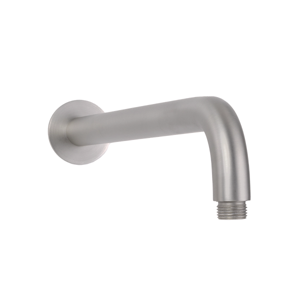 Alma Mira Brushed Nickel Curved Shower Arm