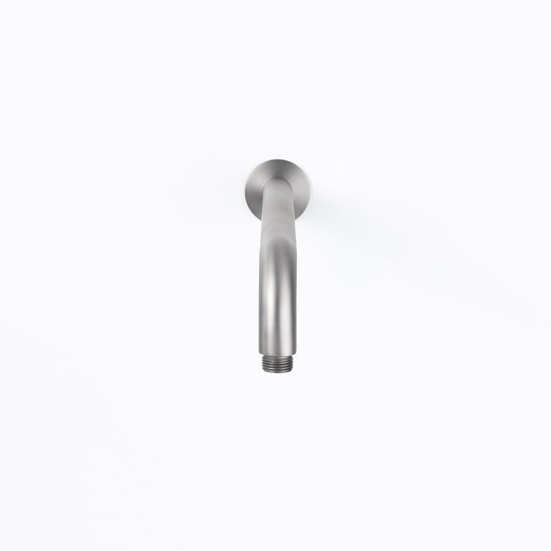 Mira Brushed Nickel Curved Shower Arm