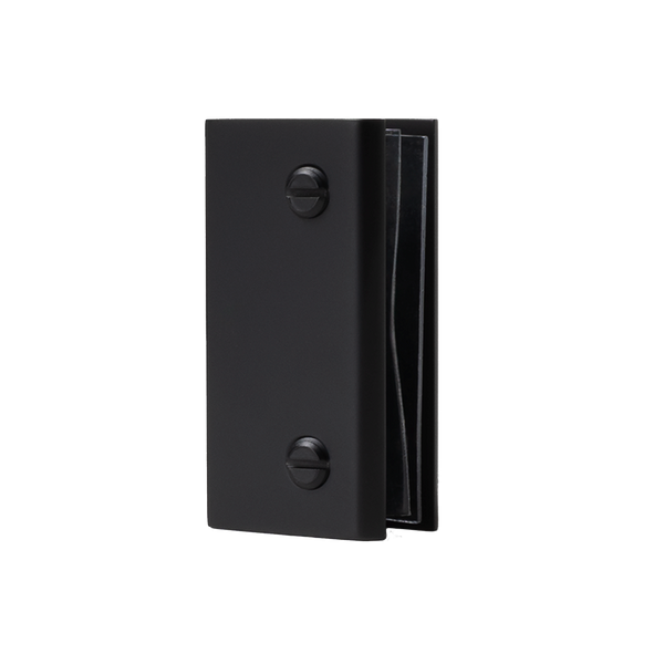 Alma Brina Shower Glass Clamp Matte Black