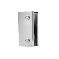 Alma Brina Shower Glass Clamp Chrome CLEARANCE