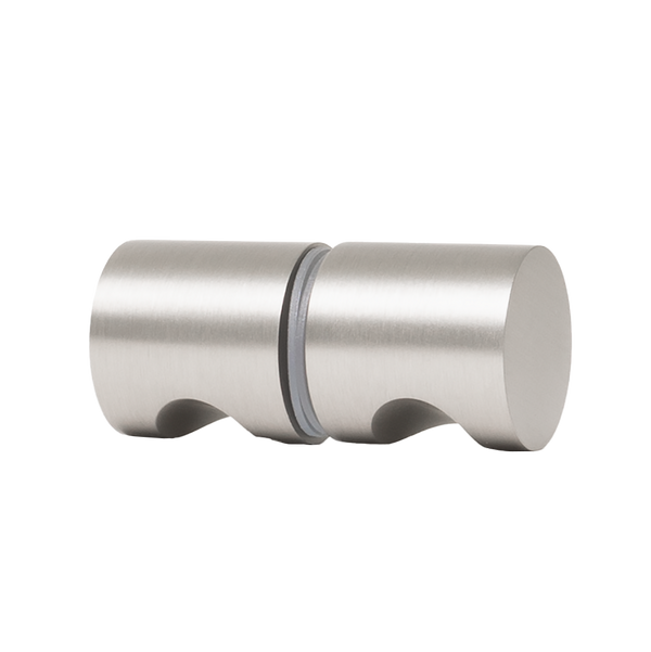 Alma Zala Shower Door Handle Brushed Nickel