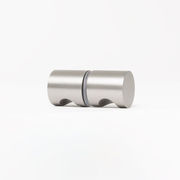 Alma Zala Shower Door Handle Brushed Nickel