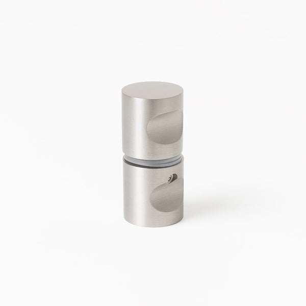 Alma Zala Shower Door Handle Brushed Nickel