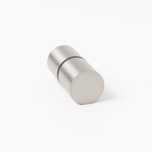Alma Zala Shower Door Handle Brushed Nickel