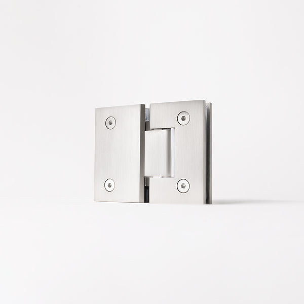 Alma Anton Shower Hinge Brushed Nickel