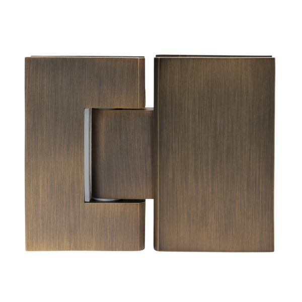 Alma Anton Shower Hinge Brushed Vintage Antique Brass