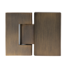Alma Anton Shower Hinge Brushed Vintage Antique Brass