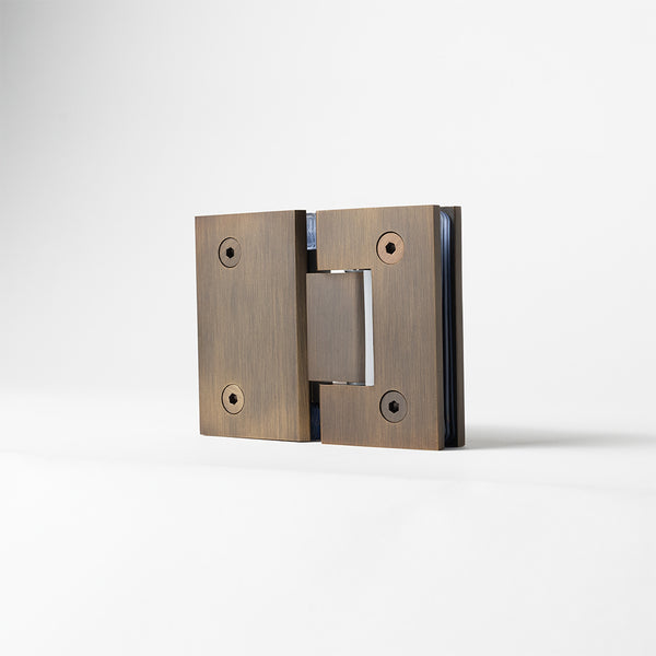 Alma Anton Shower Hinge Brushed Vintage Antique Brass
