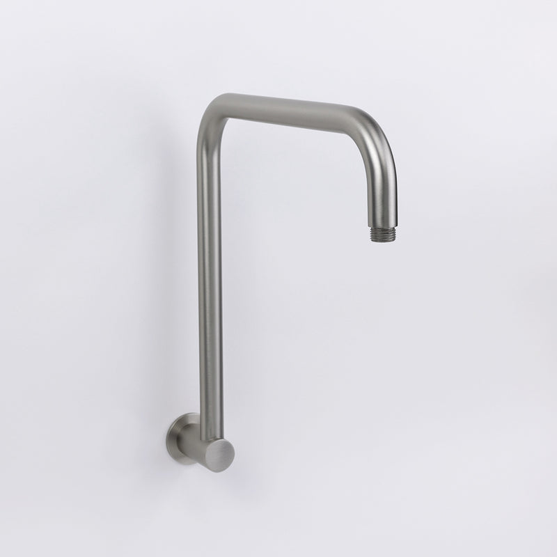 Mira Brushed Nickel High Rise Upswept Shower Arm