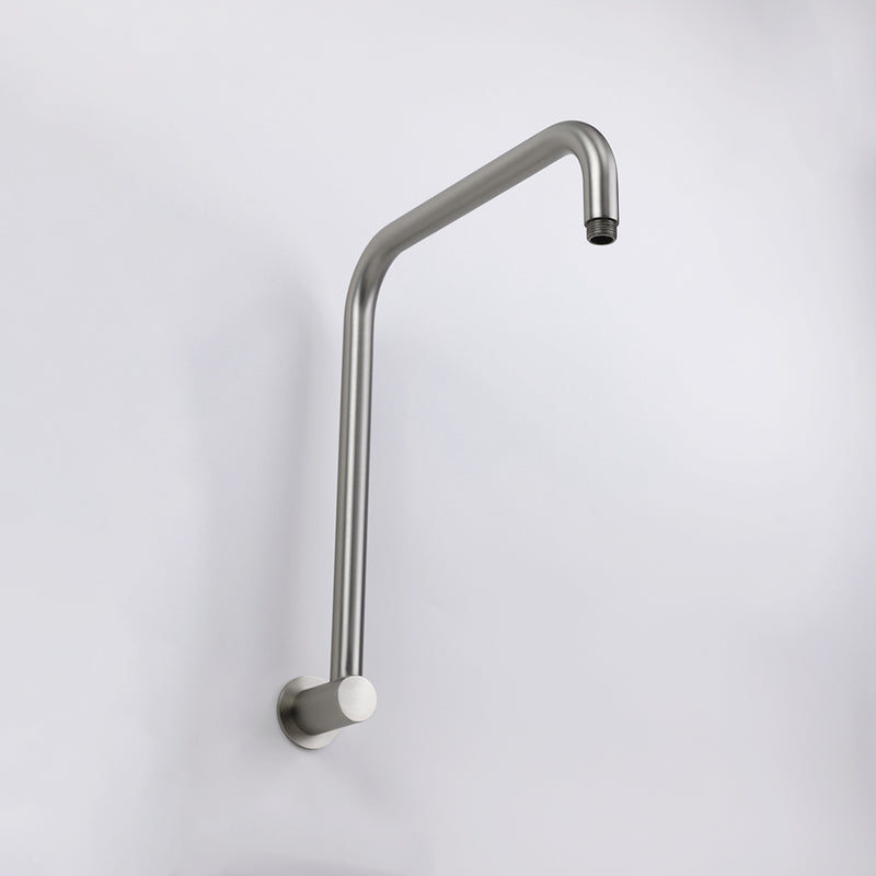 Mira Brushed Nickel High Rise Upswept Shower Arm