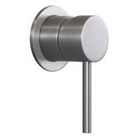 Alma Mira Brushed Nickel Wall Mixer